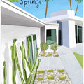 Palm Springs Modern Architecture by Artist Carla Daly