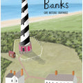 Cape Hatteras Lighthouse, Outer Banks by Artist Carla Daly
