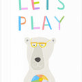 Let's Play with Funny Polar Bear by Illustrator Carla Daly