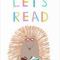 Let's Read with Cute Hedgehog by Illustrator Carla Daly