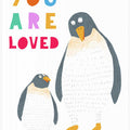 You Are Loved! Mommy and Baby Penguin by Illustrator Carla Daly