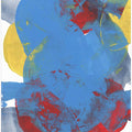 Abstract Blue Red Yellow Shapes 2