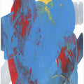 Abstract Blue Red Yellow Shapes 3