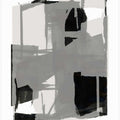 Black and White Abstract Composition No.5