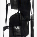 Black and White Abstract Composition No.7