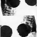Black and White Abstract Dots 8