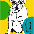 A Very Modern Pug Dots 1