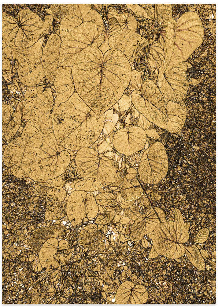 Golden Leaf Tapestry