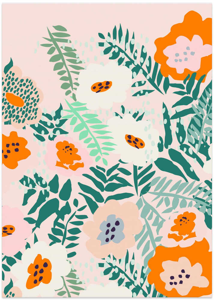 Botanical dopamine flowers