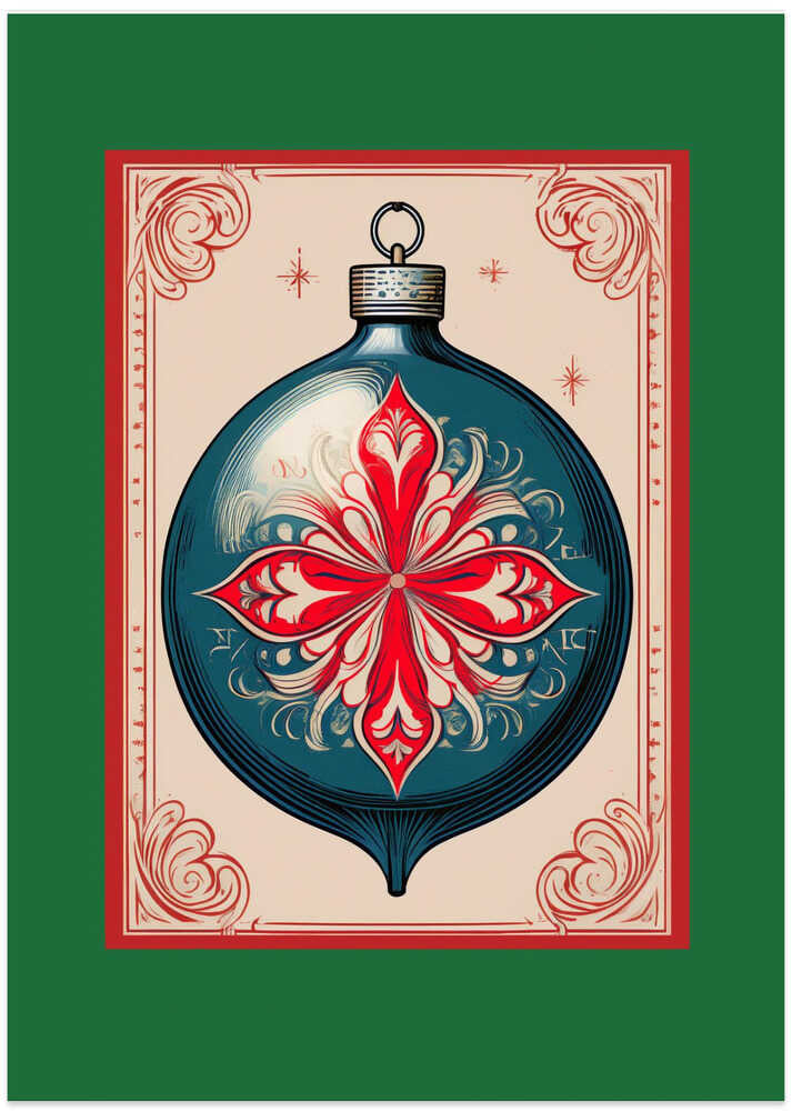 Bows and Baubles: Christmas Bauble Tarot 12