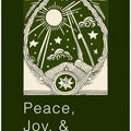 Winter Scene: Peace, Joy, and Happiness