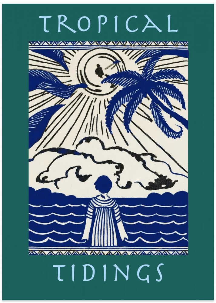 Winter Scene: Tropical Tidings