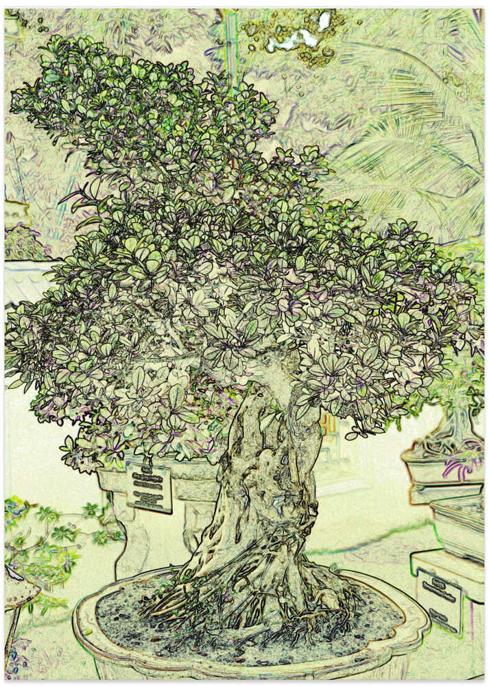 Intricate Bonsai Bloom