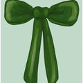 Emerald Ribbon Charm