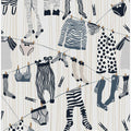 Hang out in laundry room denim pattern