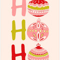 HoHoHo Cheerful little Christmas Illustration