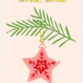Cheerful twinkle Christmas star