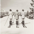 Vintage Glamour Skiers