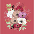 Anemones Floral Bouquet Red