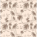 Beige Beach Pattern