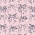 Pink Bows Pattern