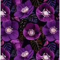 Dark Purple Flowers 3