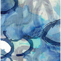 Blue Abstract Swirls 2