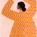 The Woman With the Checked Dress