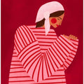 The Woman With the Red Stripes