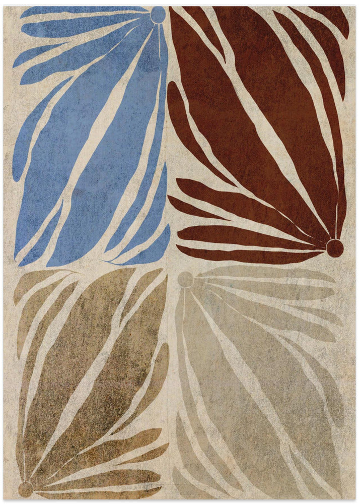 Colorful Leaf Quartet