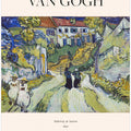 Stairway At Auvers (1890) Van Gogh