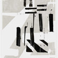 Grey & Black Art Print No 1