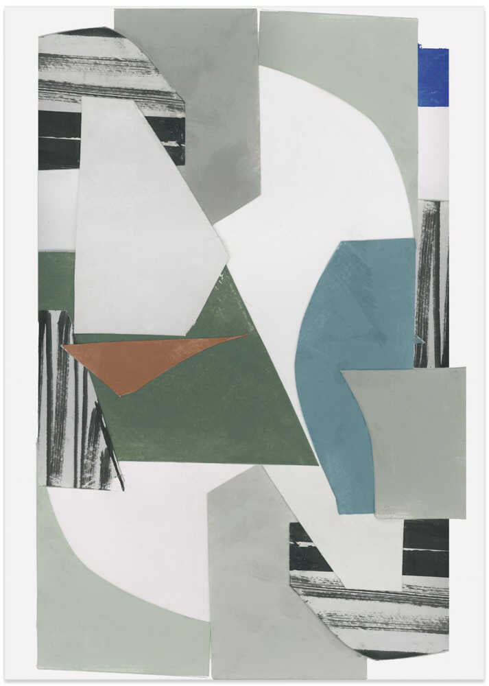 Neutral Geometric Print No 1