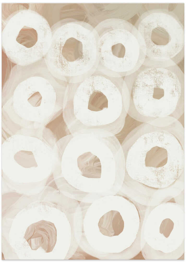 Abstract Chalk Circles