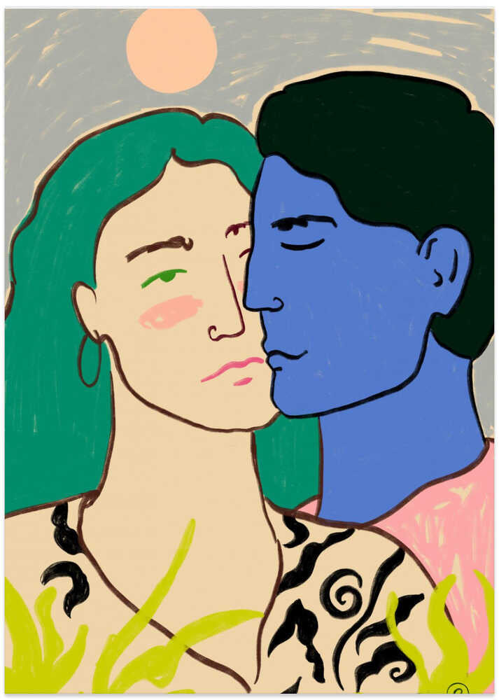 Lovers Under the Moon