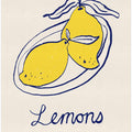 Food Art - Lemons Paris Fruit Market