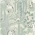 Jungle adventure soft sage green pattern