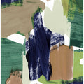 Abstract Blue Green Beige No 1