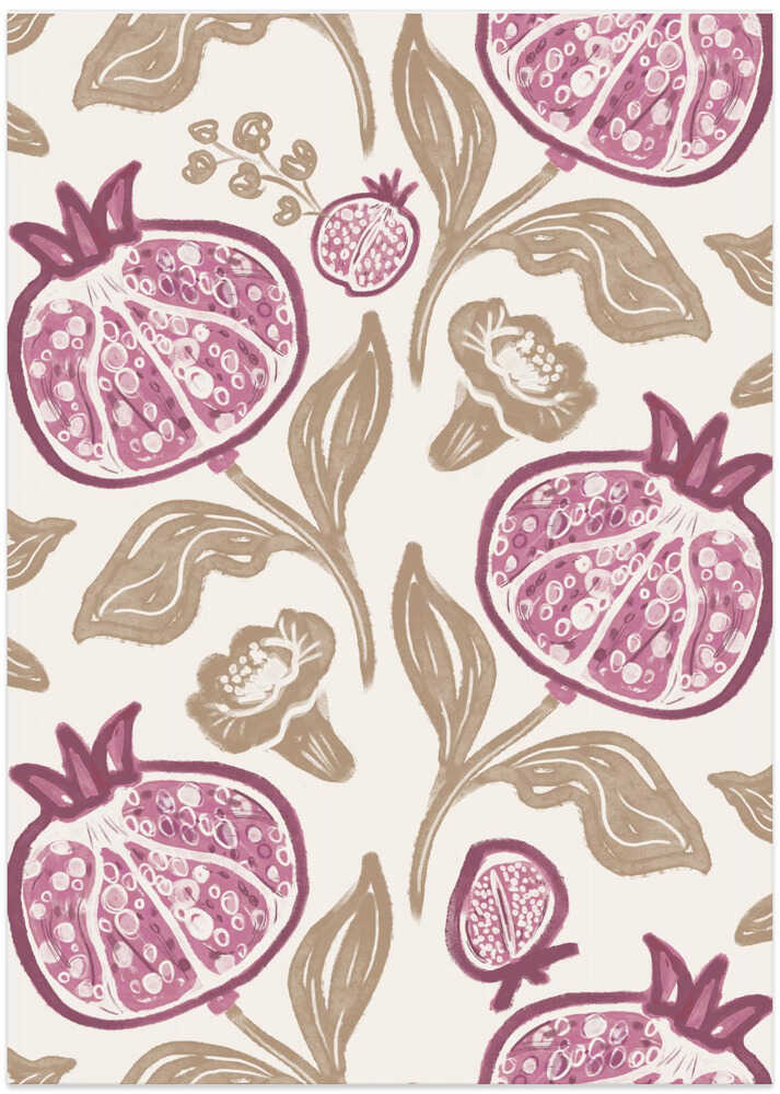 Pomegranates Pattern