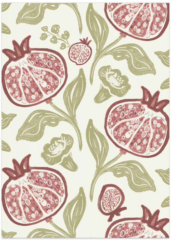 Pomegranates Pattern