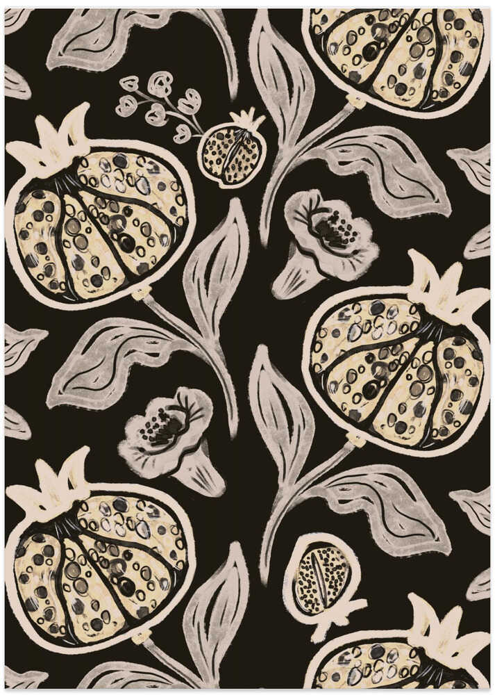 Pomegranates Pattern