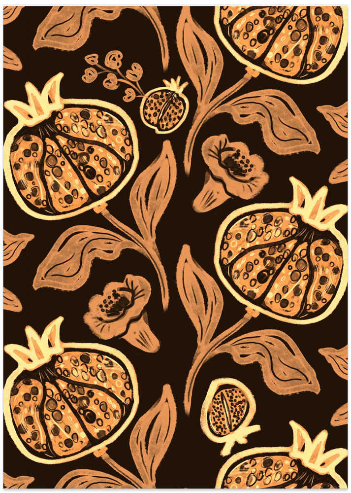 Pomegranates Pattern