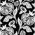 Pomegranates Pattern