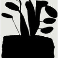Potted Plant Silhouette No2