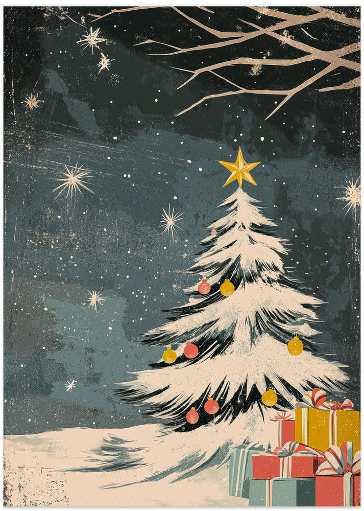 Retro Magazine Christmastree