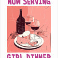 Girl Dinner No 1