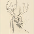 Étude Cerf (stag) No.2