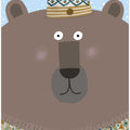 Brown Bear Wearing Winter Woolies by Carla Daly