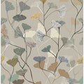 Ginkgo Leaves beige pattern