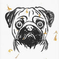 Pensive Pug Portrait